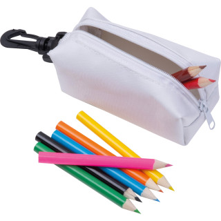 Etui mit Buntstiften Carlton, weiss
