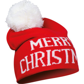Weihnachtsmütze, rot