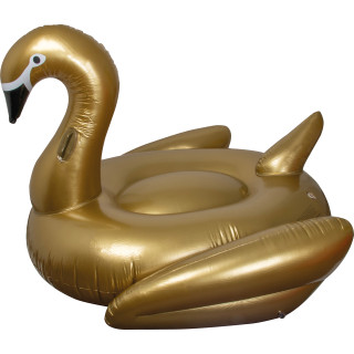Aufblasbarer Schwan, gold