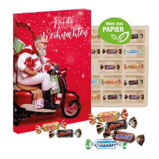 Tisch-/Wand-Adventskalender mit Mars® Miniatures® Mix