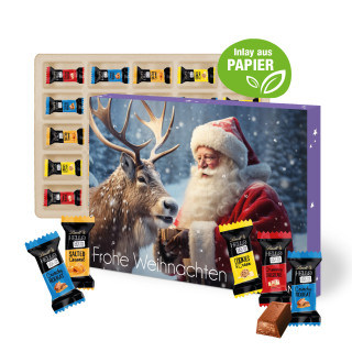 Wand-Adventskalender mit Lindt HELLO Minis