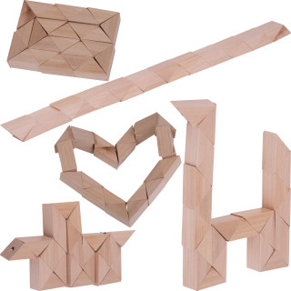 Puzzle Schlange Estrella, beige