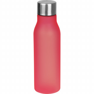 Trinkflasche aus Kunststoff, 550 ml, rot