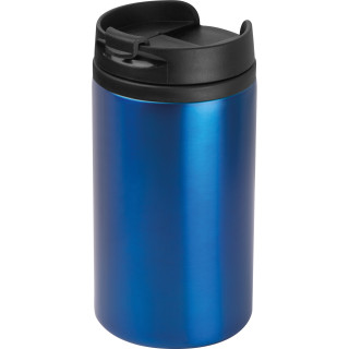 Trinkbecher aus Metall, 250ml, blau