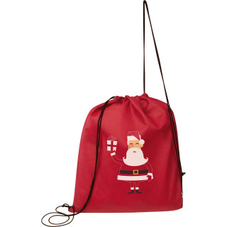 Gymbag aus Non Woven mit Weihnachtsmotiv LIVIA, Weihnachtsmotiv