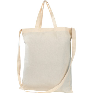Baumwolltasche mit 3 Henkeln ABIGAIL, weiss
