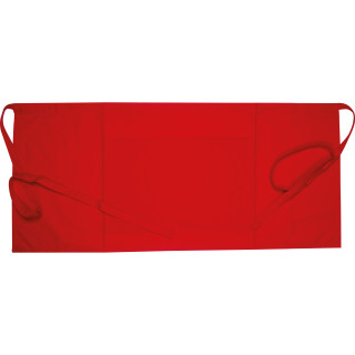 Servierschürze aus Baumwolle RUPERT, rot