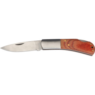 Klappmesser mit Holzgriff, braun