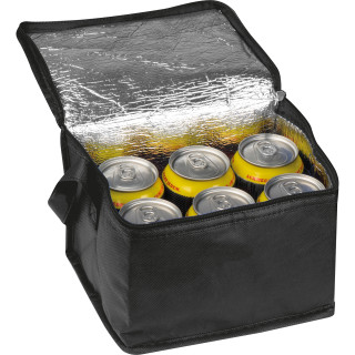 Non-Woven Kühltasche LUDMILA, schwarz