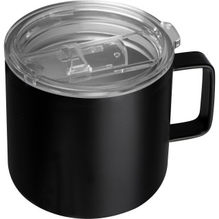 Vakuum Edelstahltasse, schwarz