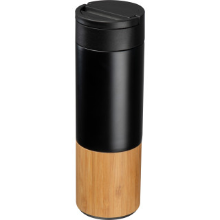 Vakuum Isolierflasche, 500ml, schwarz