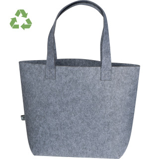Shopper aus RPET Filz, grau