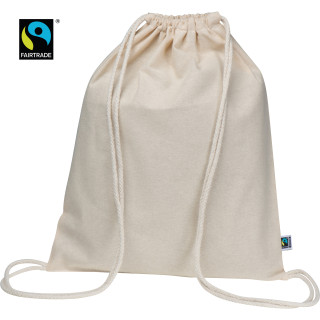 Fairtrade Gymbag, beige