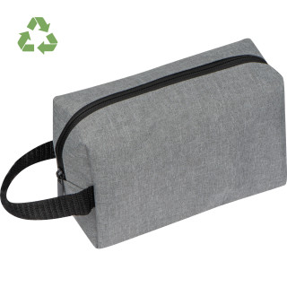 Kulturtasche aus RPET, grau