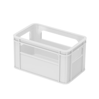 Zettelbox "Getränkekasten", weiß