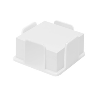 Zettelbox, dickwandig "Theta", weiß