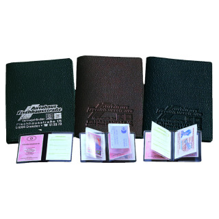 CreativDesign Ausweistasche "Soft" 5 Fächer, schwarz