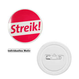Button, maxi, mit  bedrucktem Papiereinleger