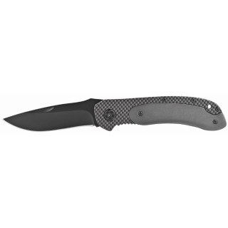 Metmaxx® Taschenmesser "CarbonHawk", silber
