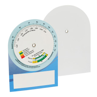 BMI-Rechner, einseitiger Druck