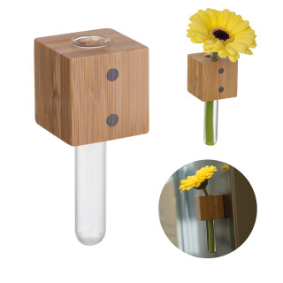 Kühlschrankmagnet mit Vase RICCARDO, beige