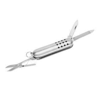 Metall-Taschenmesser, silber