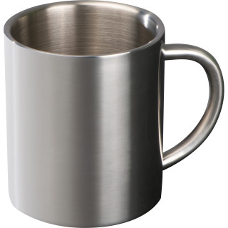 Vakuum Tasse aus Edelstahl, 300ml EDGAR, grau