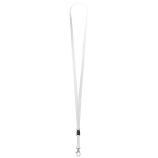 Schlüsselband/Lanyard "Standard", weiß