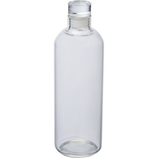 Trinkflasche aus Glas, 750 ml, transparent