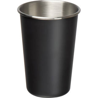Edelstahlbecher 480ml TANJA, schwarz