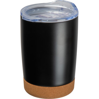 Edelstahlbecher 350ml, schwarz