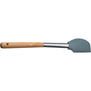 Silikon-Teigschaber mit Holzgriff, beige