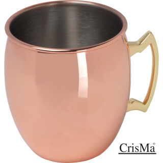 CrisMa Kupferbecher 500ml, kupfer