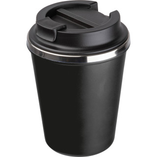 Edelstahltrinkbecher 350ml METODY, schwarz