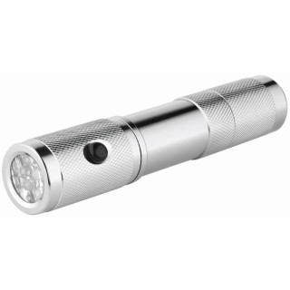 Metmaxx® LED MegaBeam Sicherheitslampe "PocketSecurity", silber