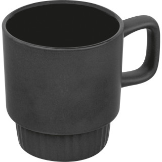 Matte Keramiktasse, 300ml AURELIA, schwarz