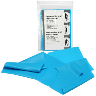 Gymnastik- und Fitnessband, blau