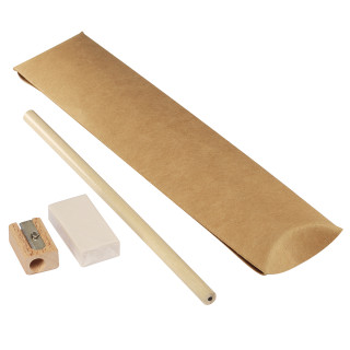 Bleistift-Set, beige