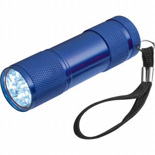 COB Taschenlampe aus Aluminium , blau