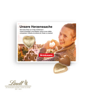 Schokokarte, Lindt Herz