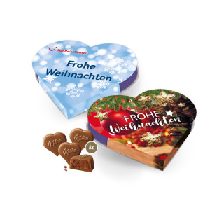 I LOVE MILKA-Herz Weihnachten