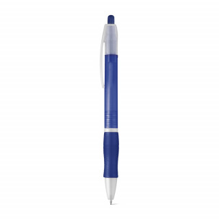 SLIM. Kugelschreiber mit Gummigriff, blau
