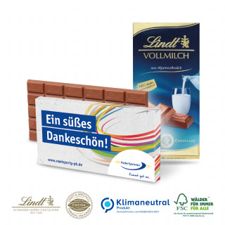 PREMIUM SCHOKOLADE VON LINDT - 1 Schokoladentafel von Lindt (100 g) - Express