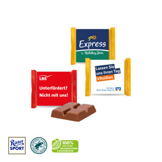 Ritter SPORT "Mini" in Werbebanderole - Express