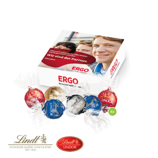Lindt Lindor Pralinés 6er in Werbekartonage