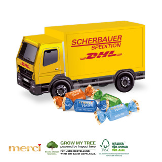 3D-Präsent mit Merci Petit - LKW
