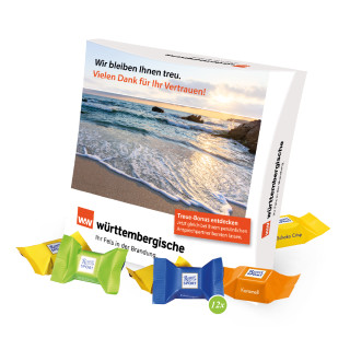 Präsentbox, Ritter SPORT Schokowürfel, 96 g