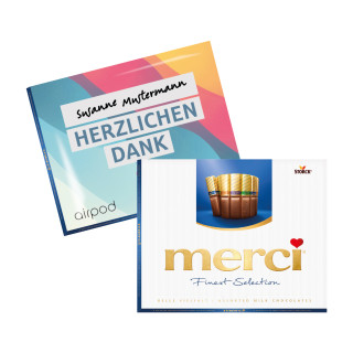 Präsent "Finest Selection", Merci® Pralinen