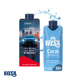 Werbewasser, naturelle