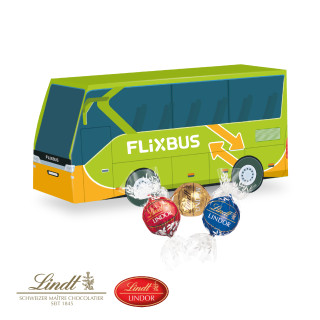 3D Präsent "Bus", Lindt Lindor Pralinés